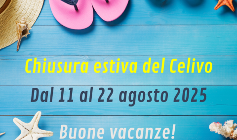 chiusura estiva 
